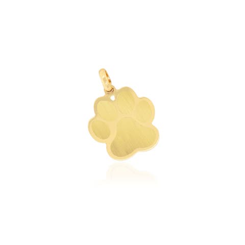 Gold Paw Charm