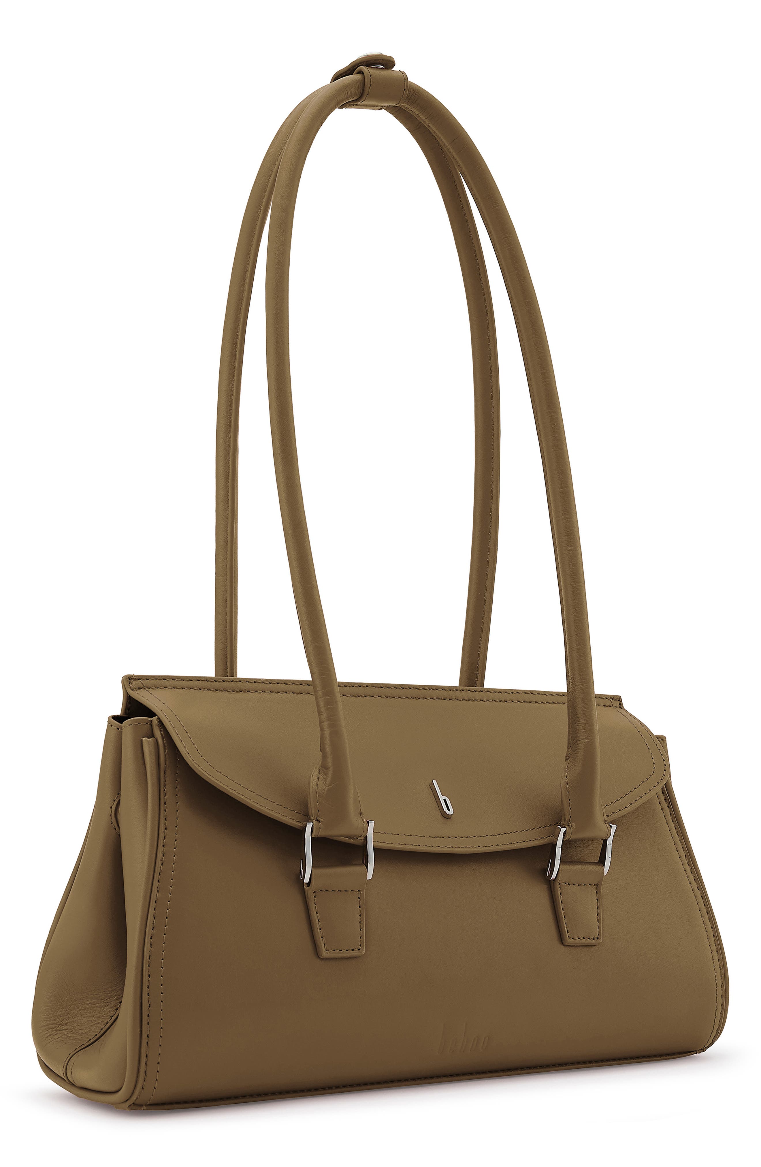 behno Coco Baguette Shoulder Bag, Alternate, color, Palm