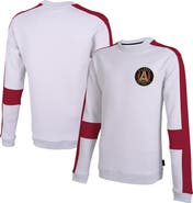 Stadium Essentials Men's Stadium Essentials White Atlanta United FC Half Time Pullover Sweatshirt