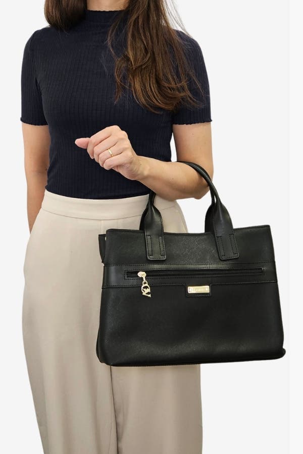 La Vie 617 Handbag, Alternate, color, Black