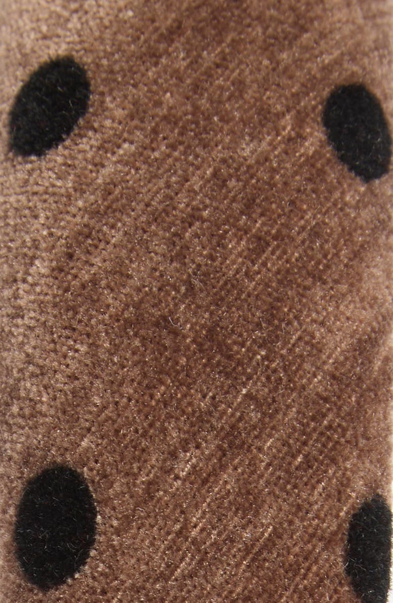 L. Erickson Mari Polka Dot Padded Headband, Alternate, color, Brown