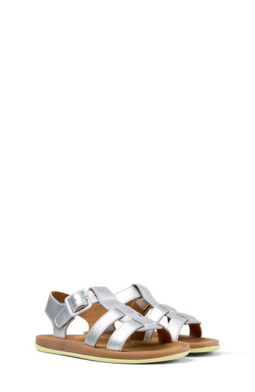 Camper Kids' Bicho Sandal In Silver