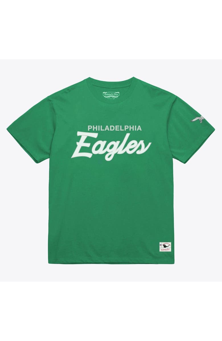 Mitchell & Ness Men's Mitchell & Ness Kelly Green Philadelphia Eagles Head Coach Classic T-Shirt, Main, color, Kelly Green