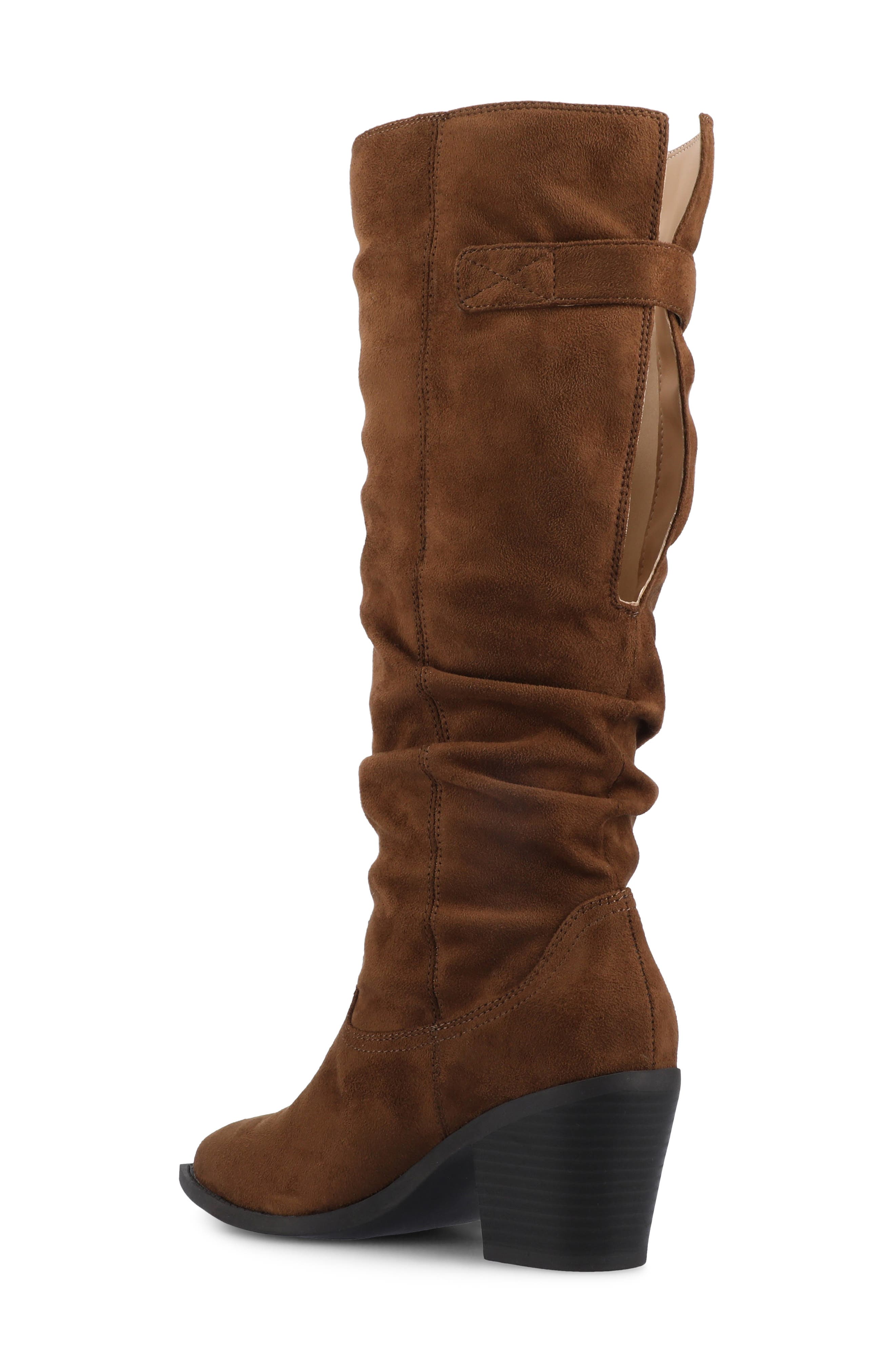 Kaleah Extra Wide Calf Boot, Alternate, color, BROWN