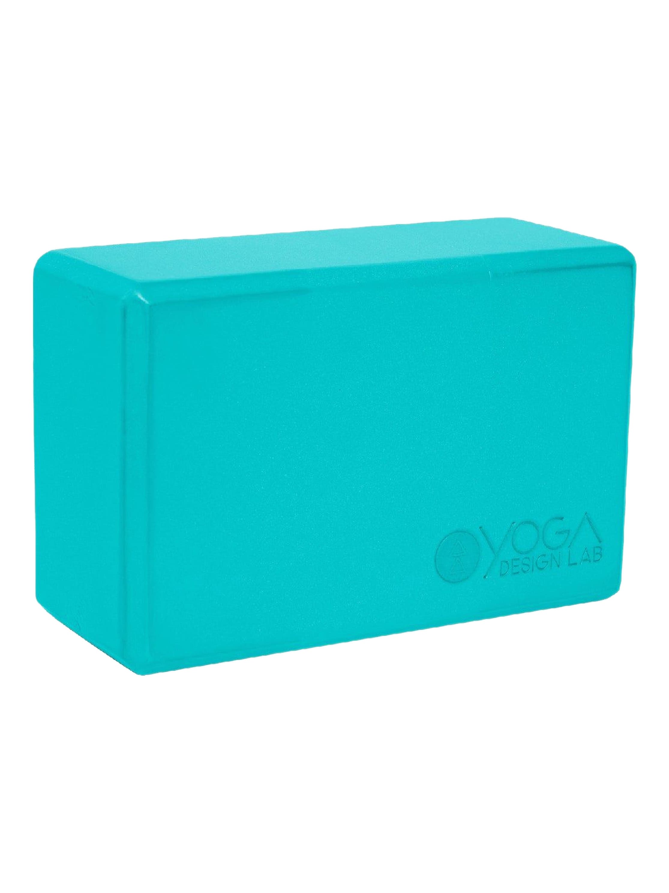 Yoga Design Lab Foam Yoga Block in Aqua Sky 