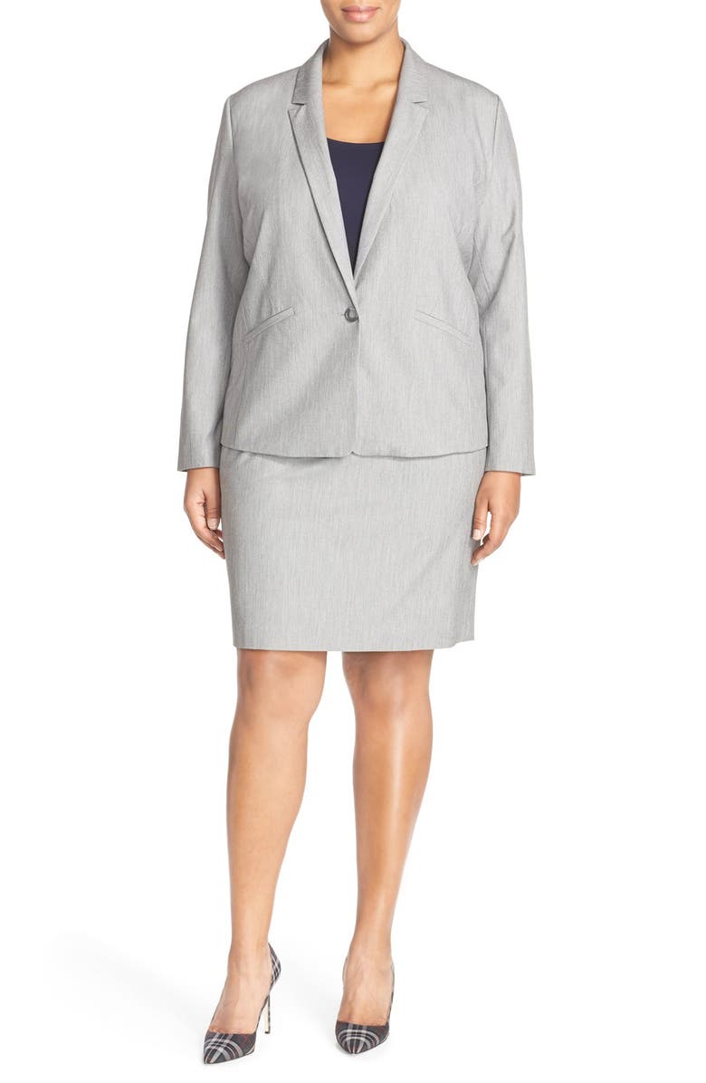 Halogen<sup>®</sup> 'Volga' Stretch Suit Skirt, Alternate, color, 