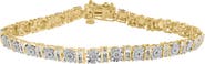 EFFY Two-Tone Diamond Tennis Bracelet