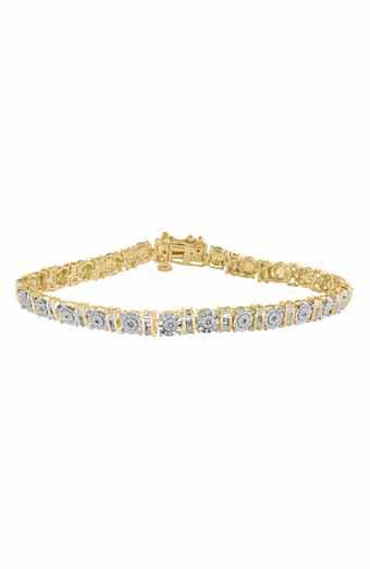 EFFY Two-Tone Diamond Tennis Bracelet