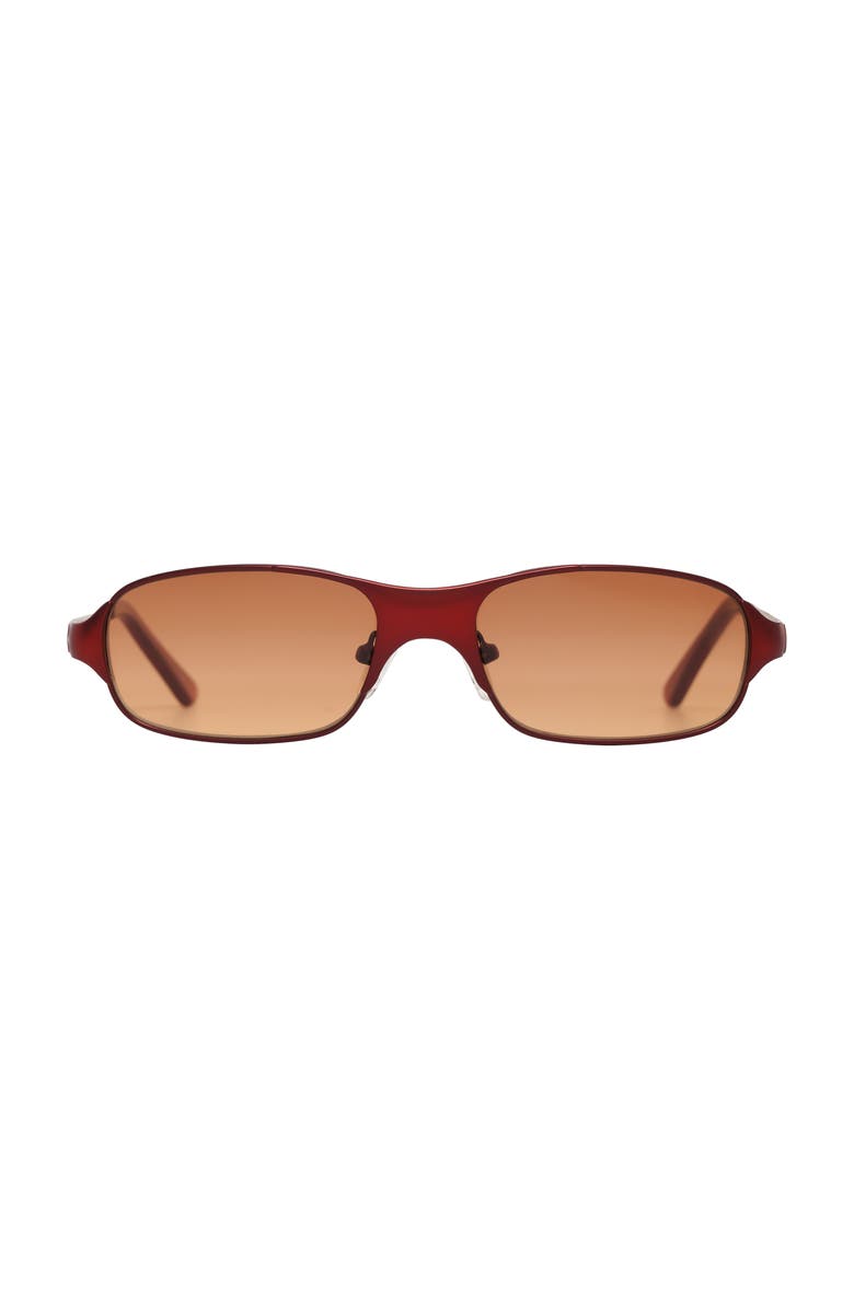 BRU Eyewear Aitken Sunglasses 52mm, Main, color, Lava