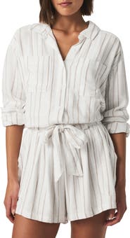 Splendid Gabrielle Stripe Button-Up Shirt