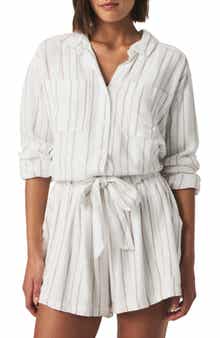 Splendid Gabrielle Stripe Button-Up Shirt