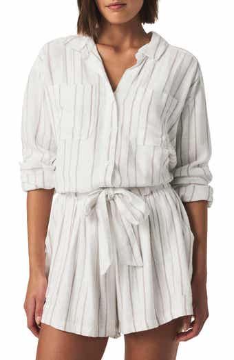 Splendid Gabrielle Stripe Button-Up Shirt