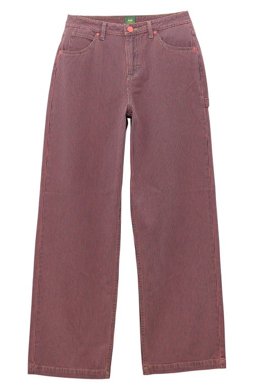 Lee X Crayola Carpenter Straight Leg Jeans In Purple