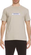 Quiksilver Hawaii Bumper Sticker Graphic T-Shirt