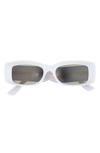 Gucci 53mm Rectangular Sunglasses