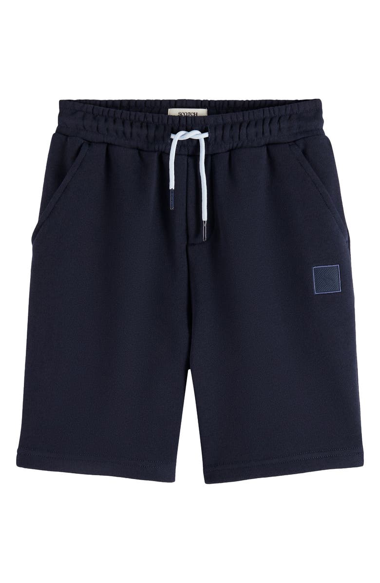 Scotch & Soda Kids' Organic Cotton Sweat Shorts, Main, color, Night