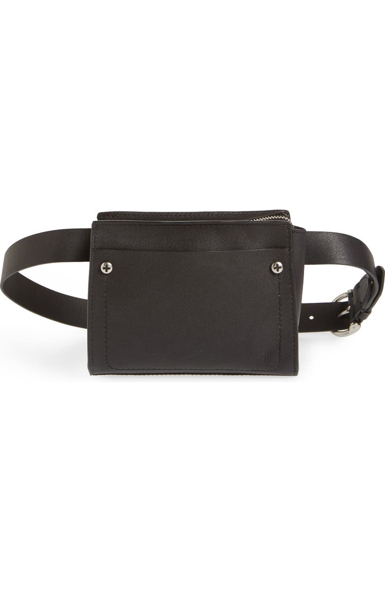 Frye Leather Belt Bag, Main, color,