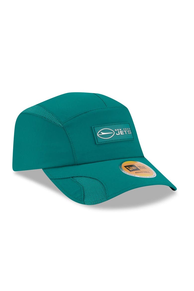 Men's New Era Green New York Jets 2025 Sideline  Runner Adjustable Hat, Alternate, color, Green