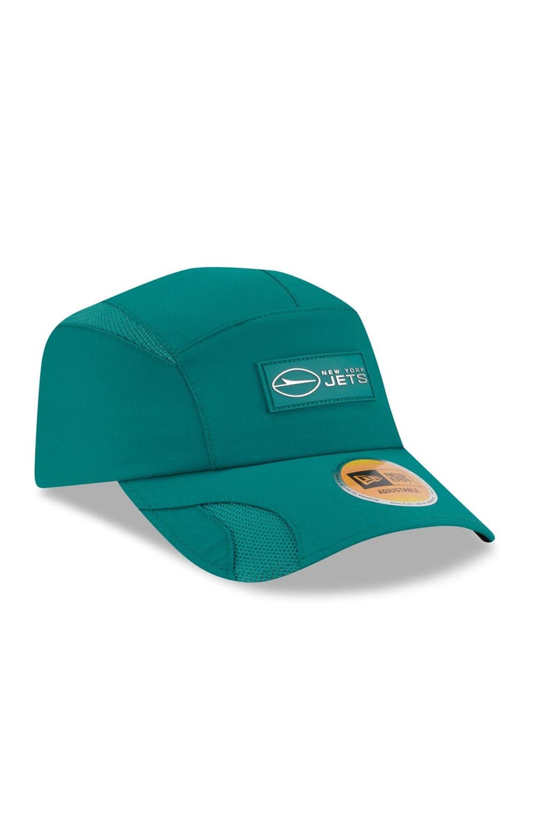 New Era Men's New Era Green New York Jets 2025 Sideline Runner Adjustable Hat, Alternate, color, Green