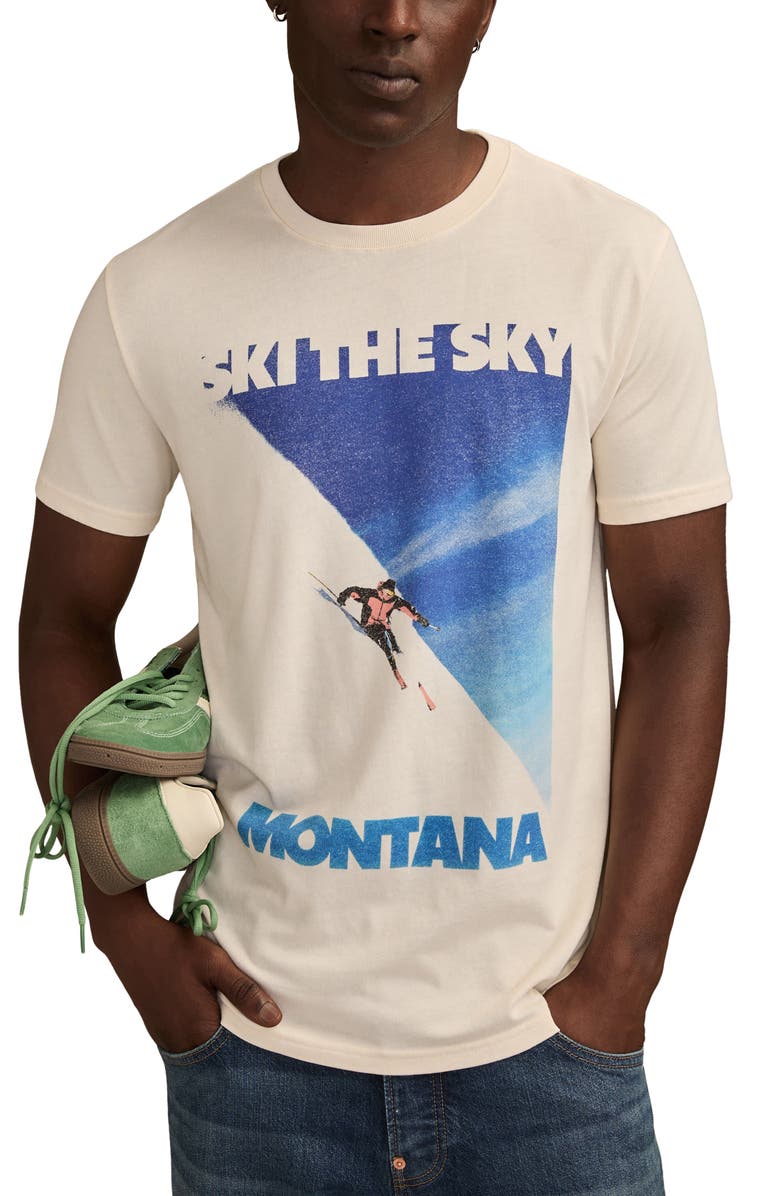Lucky Brand Ski Montana Graphic T-Shirt, Main, color,