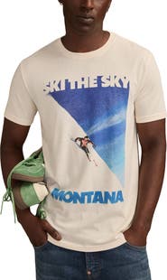 Lucky Brand Ski Montana Graphic T-Shirt