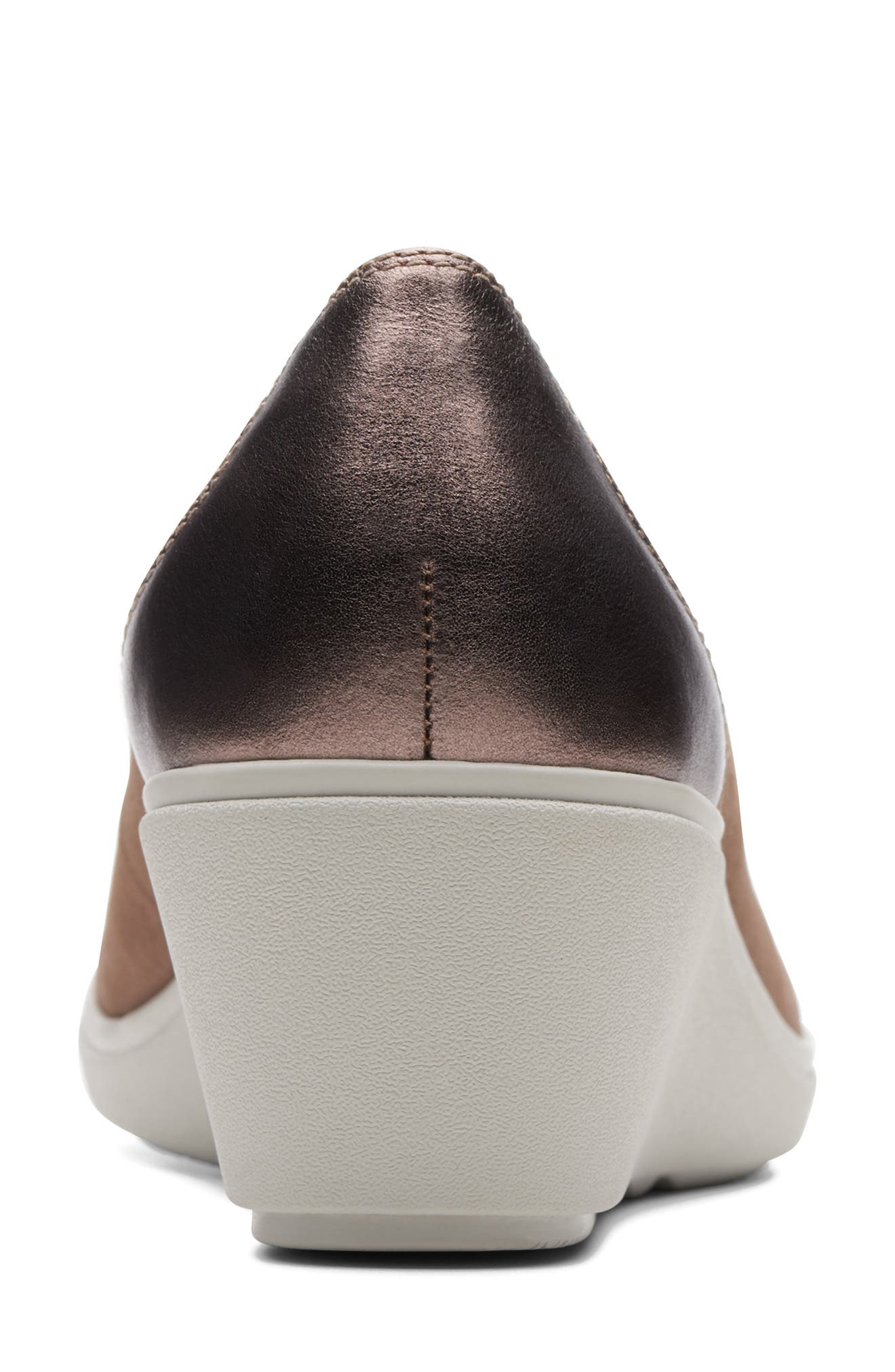 Clarks<sup>®</sup> Unstructured Tallara Liz Wedge Pump, Alternate, color, 