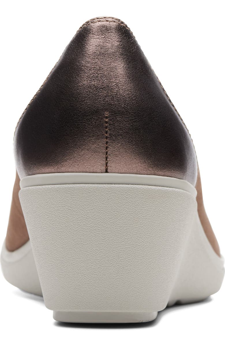 Clarks<sup>®</sup> Unstructured Tallara Liz Wedge Pump, Alternate, color,