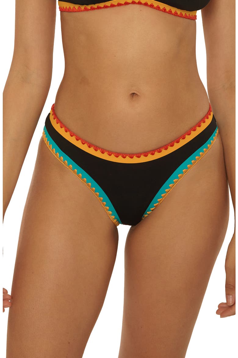 Avila Hipster Bikini Bottoms, Main, color, BLACK