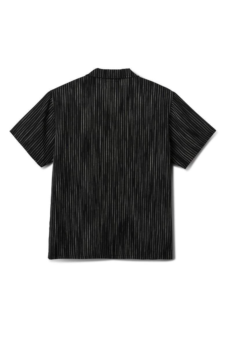 Maui & Sons Ashline Camp Shirt, Alternate, color, Black