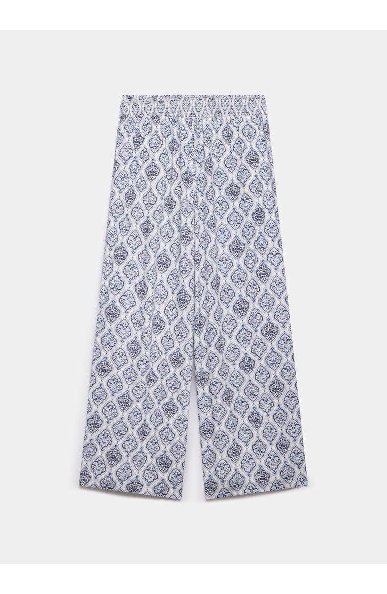 MINT VELVET Tile Print Trouser, Alternate, color, Cream