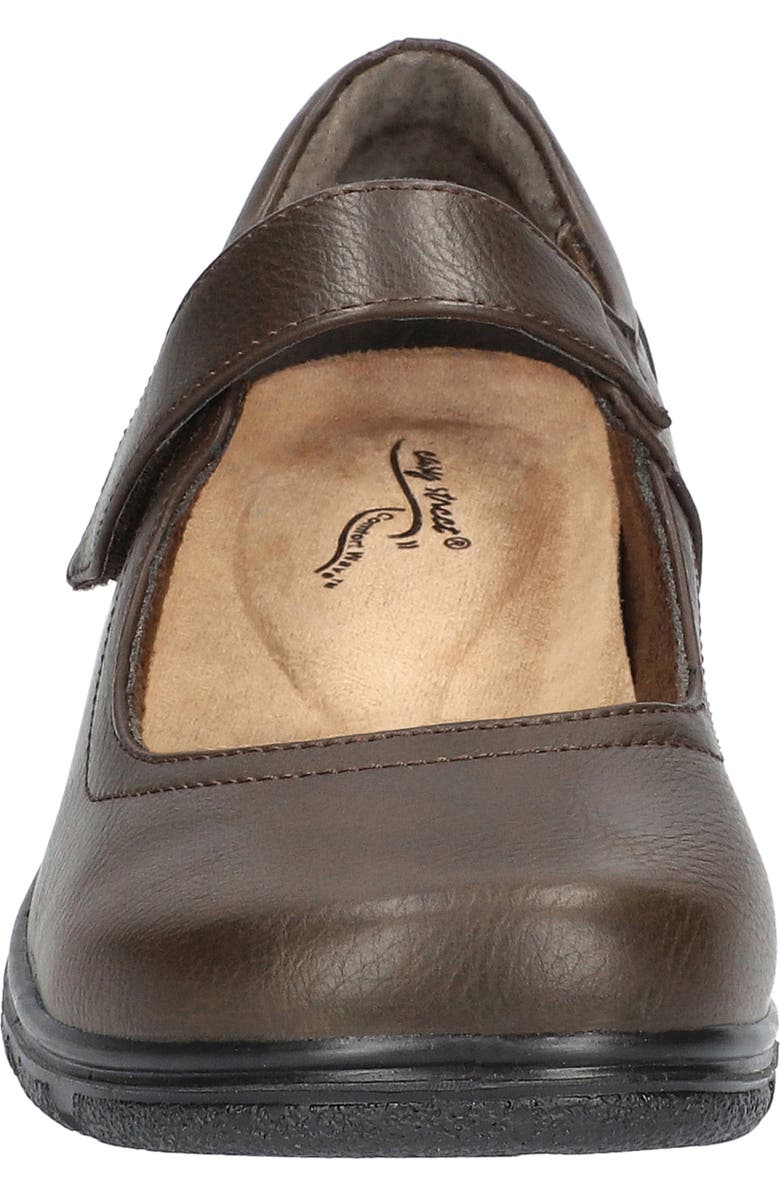 EASY STREET Archer Mary Jane Flat, Alternate, color, Brown