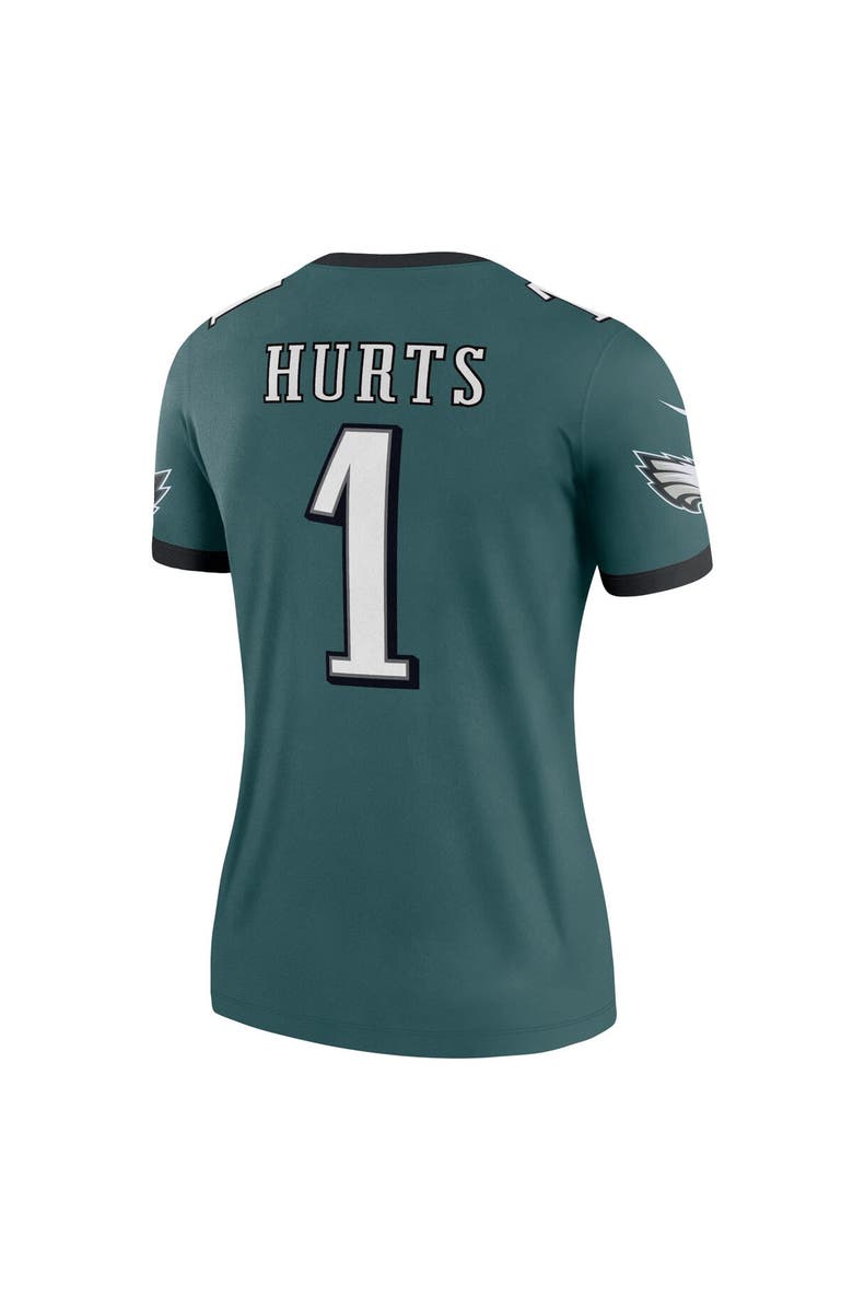 Nike Women's Nike Jalen Hurts Midnight Green Philadelphia Eagles Legend Jersey, Alternate, color, 