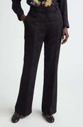 Etro Floral Jacquard Bootcut Trousers