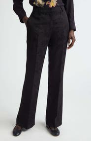 Etro Floral Jacquard Bootcut Trousers