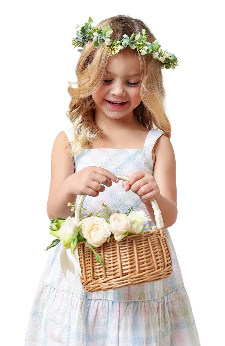 Hope & Henry Girls' Organic Tiered Sundress, Kids, Alternate, color,