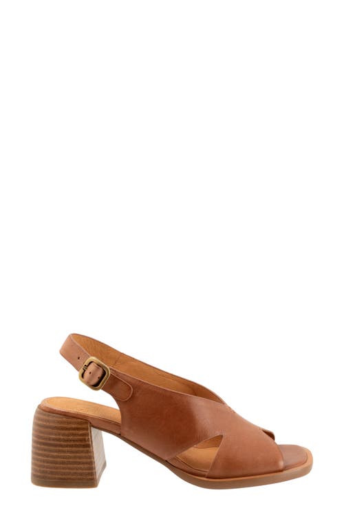 Eos Footwear Isadora Slingback Sandal In Brandy
