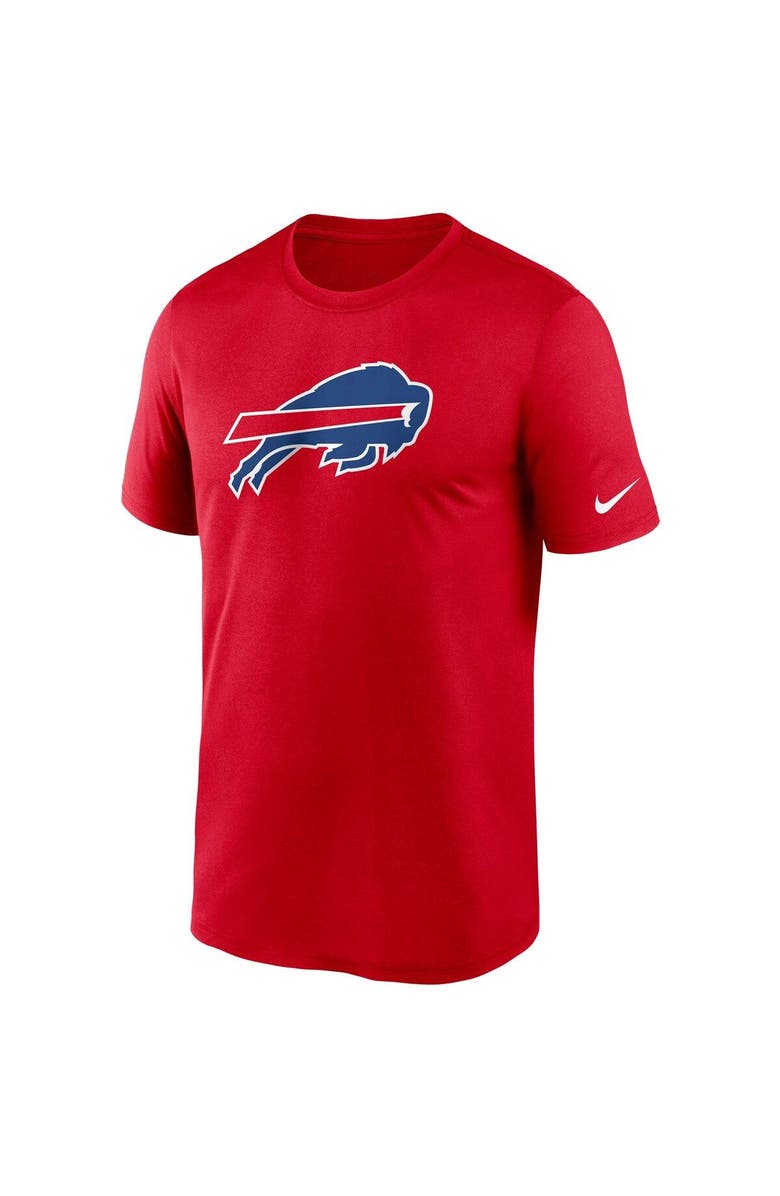 Nike Men's Nike Red Buffalo Bills Logo Essential Legend Performance T-Shirt, Alternate, color, Red
