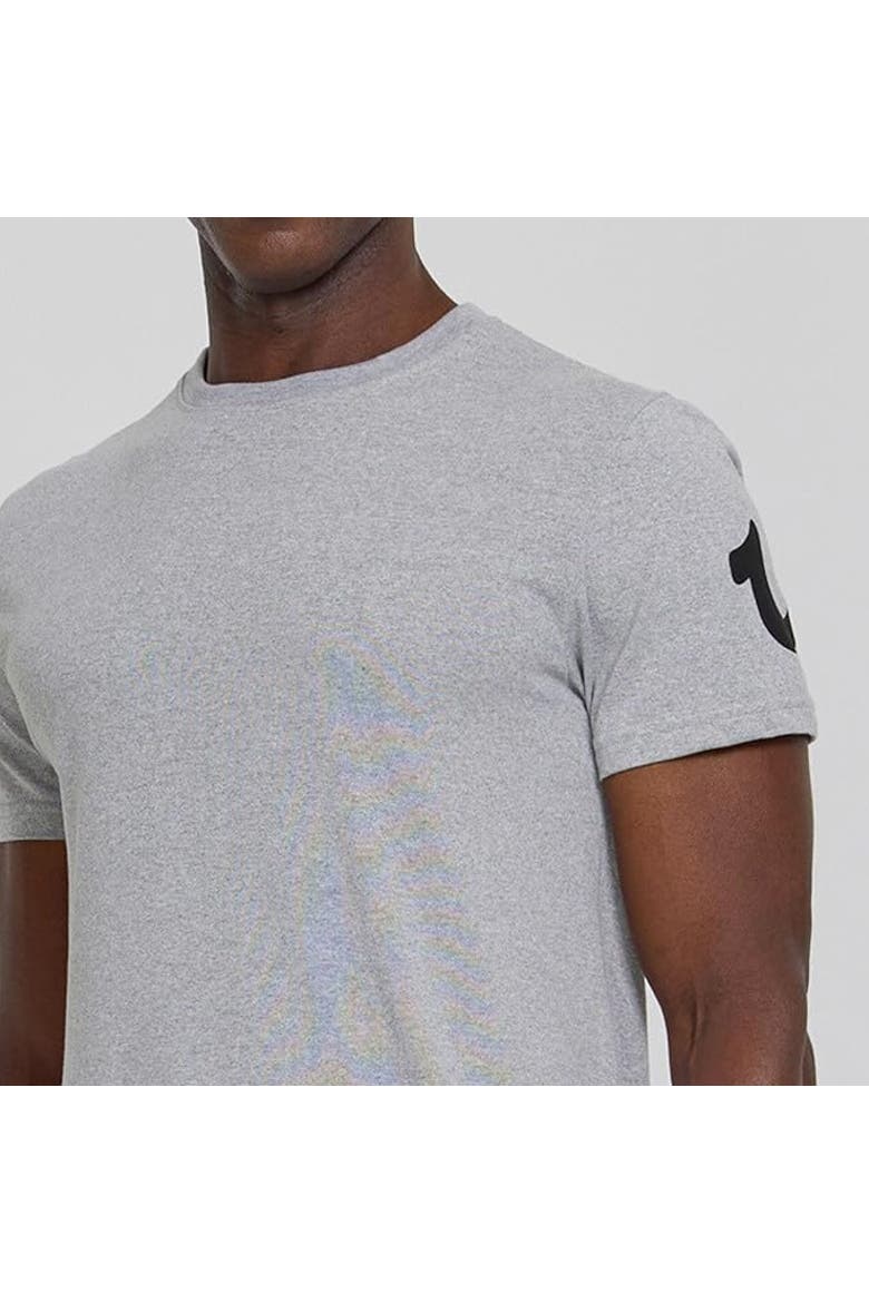 Crew Neck Undershirts 4 Pack, Alternate, color, White/White/Heather Grey/Black