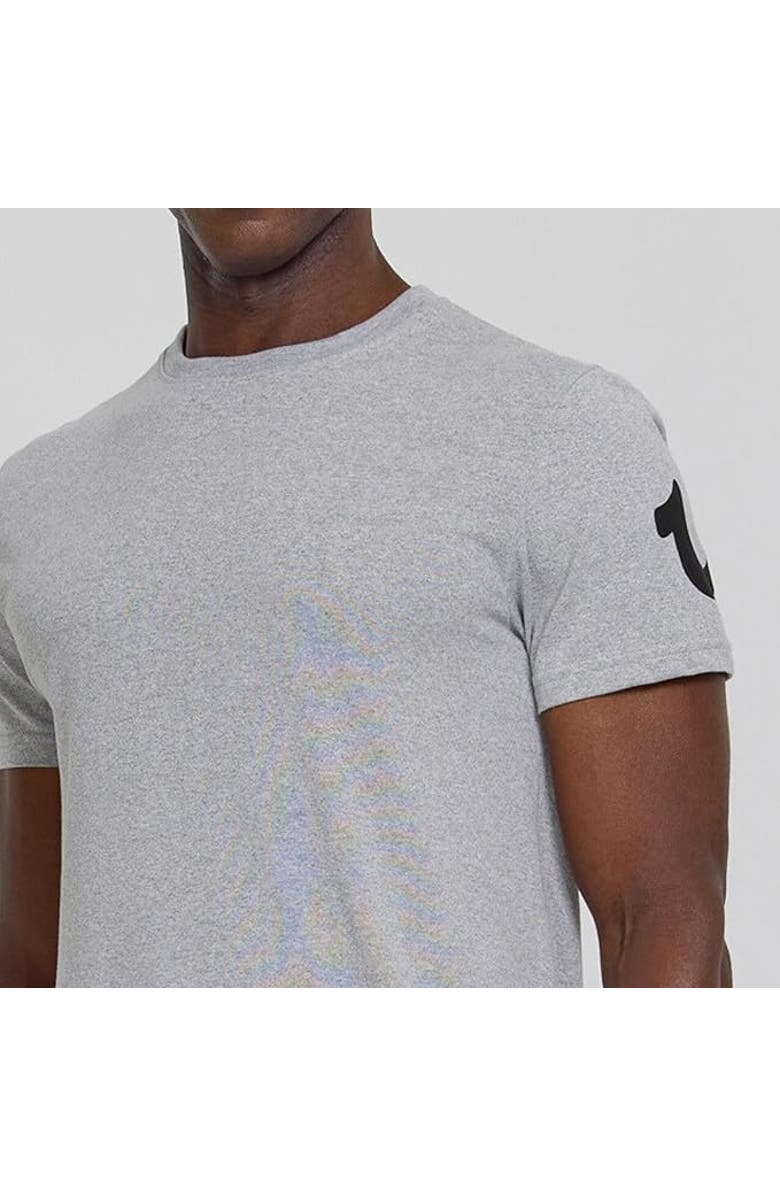 True Religion Crew Neck Undershirts 4 Pack, Alternate, color, White/White/Heather Grey/Black