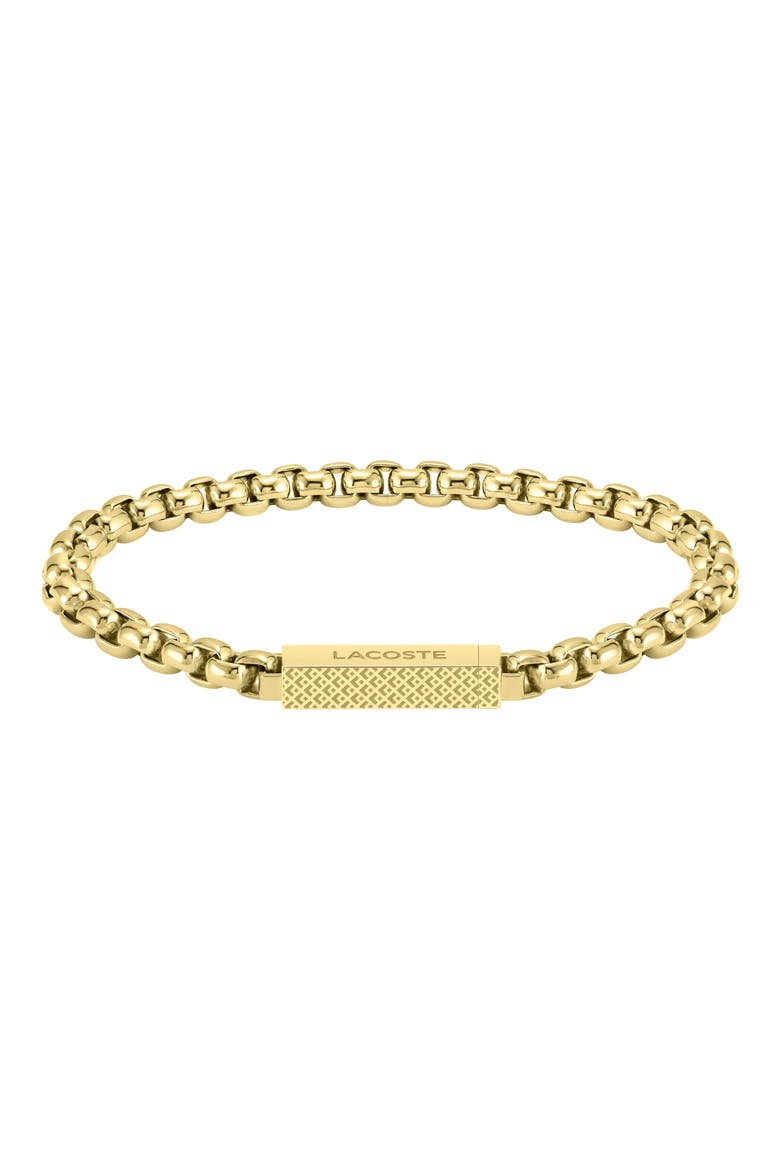 Men's Lessential Bar Pendant Bracelet, Main, color, GOLD