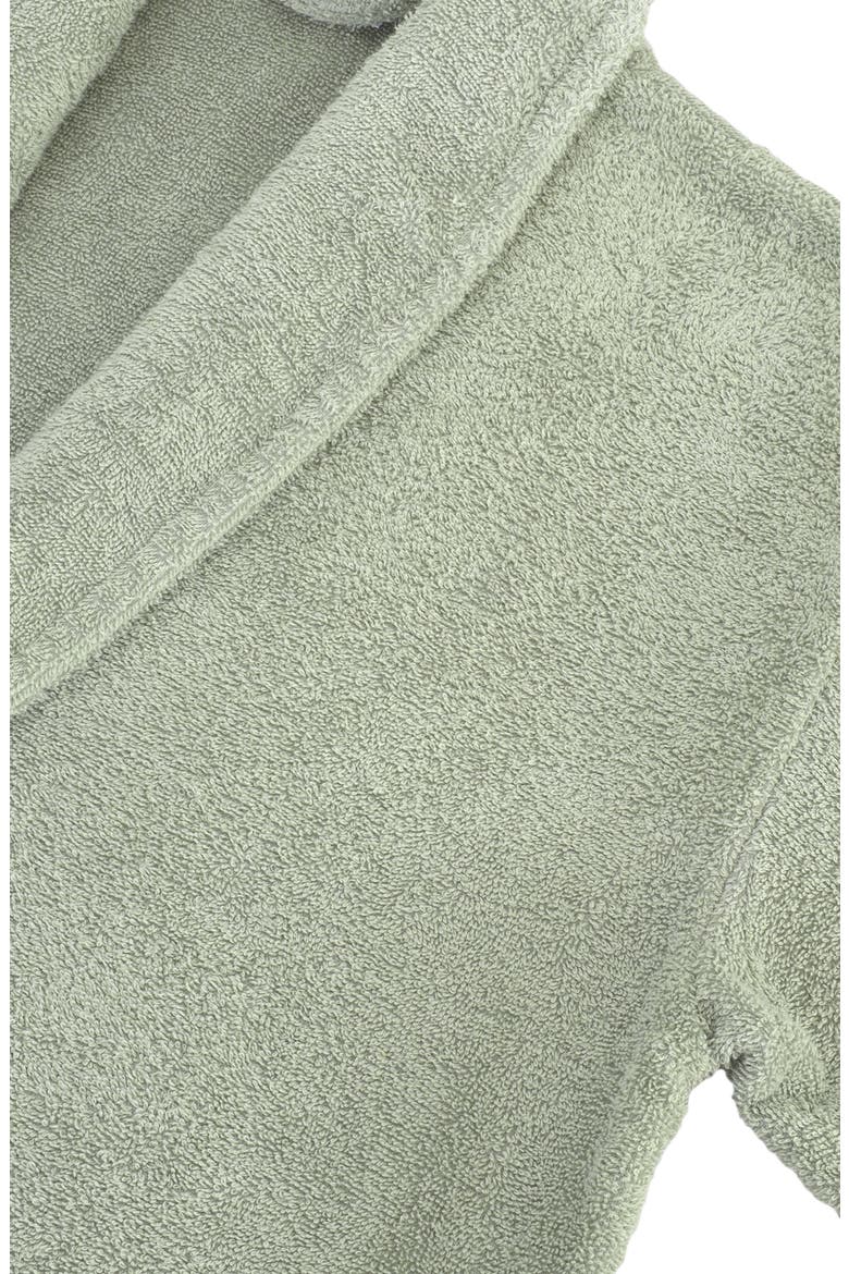 Cotton Terry Robe, Alternate, color, GREEN