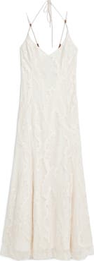 Desigual Devoré Lace Maxi Dress