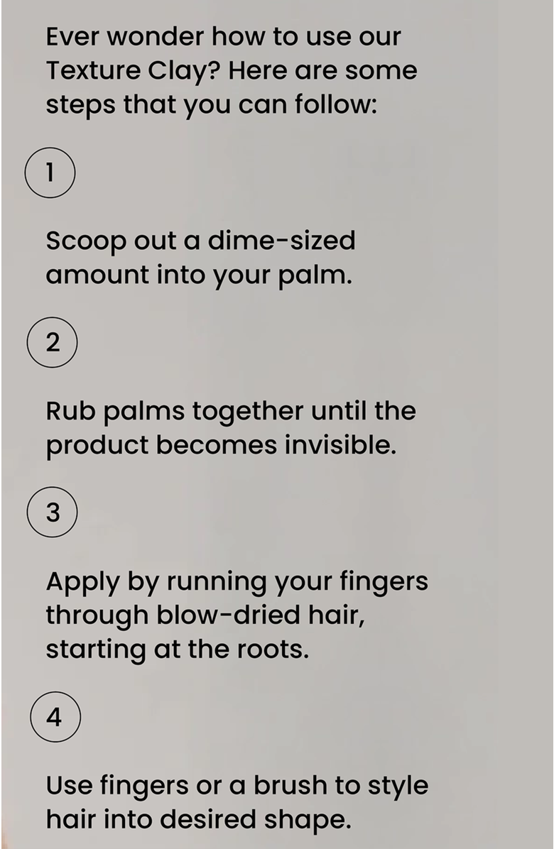 Forte Series Texture Clay Extreme Hold, Alternate, color, Black