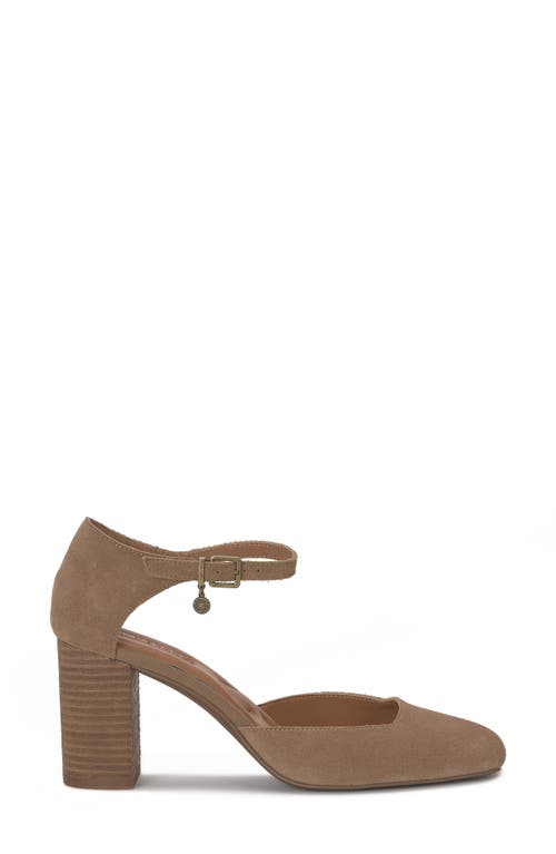Lucky Brand Kanira Ankle Strap Pump In Brown