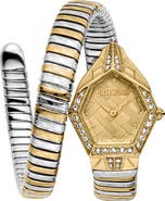 Just Cavalli Snake Bracelet Watch, 23mm x 32mm