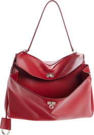 Balenciaga Small Rodeo Leather Top Handle Bag