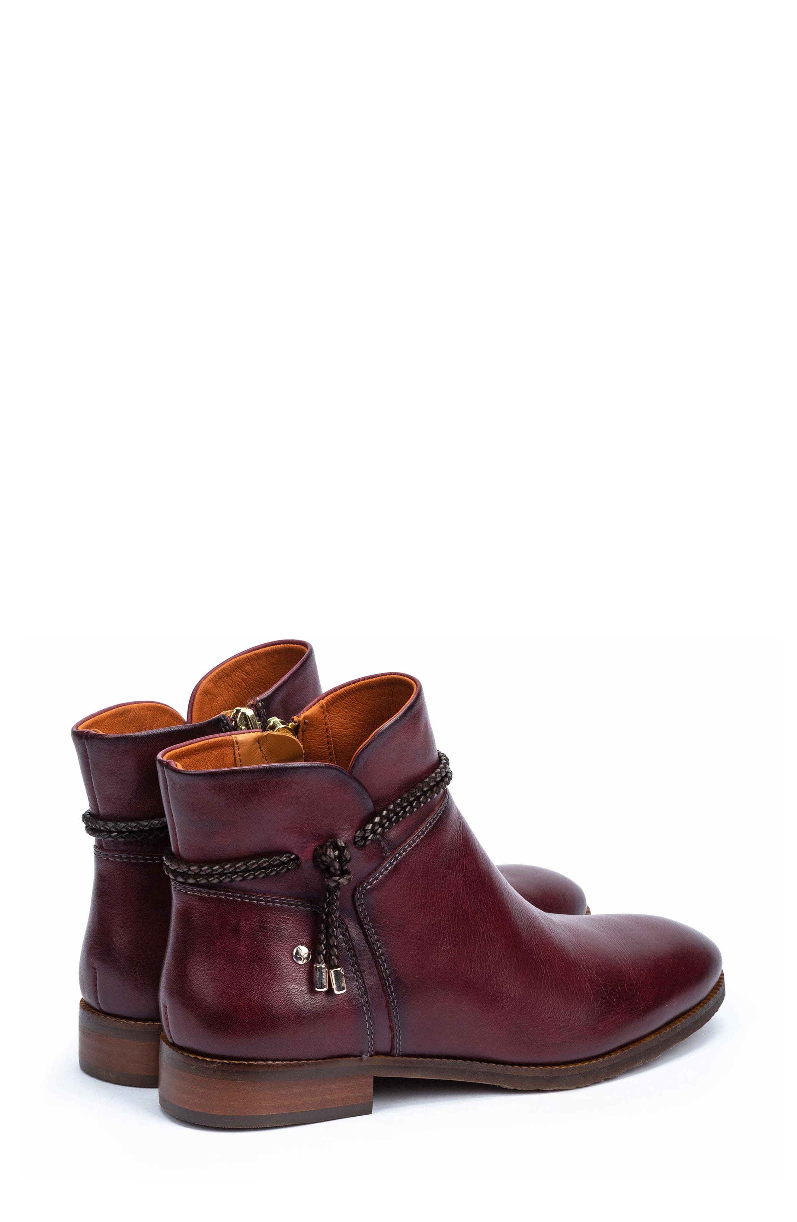 Royal Bootie, Alternate, color, GARNET