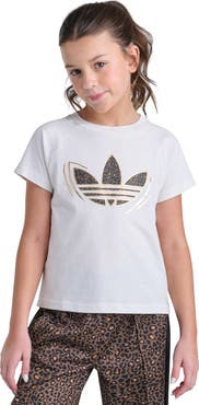 adidas Kids' Cheetah Trefoil T-Shirt