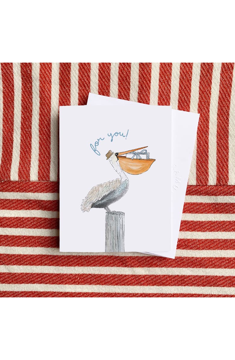 Ramus & Co Birthday Greeting Card Pack (3ct) "For You Pelican", Alternate, color, Multi-Pack