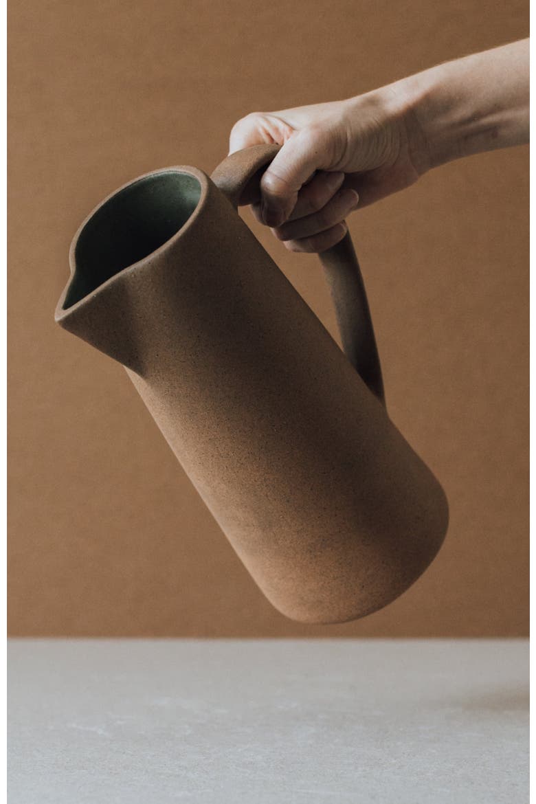 Tall Jug, Alternate, color, Terracotta